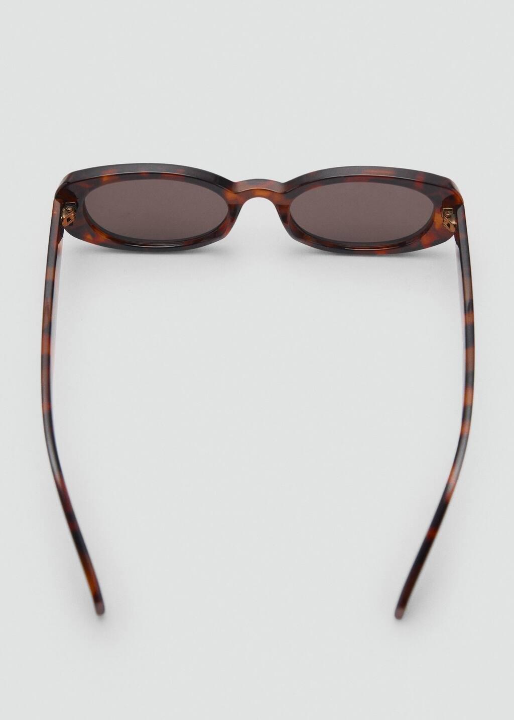 Brown Oval Frame Sunglasses, 0201_32, large image number 1