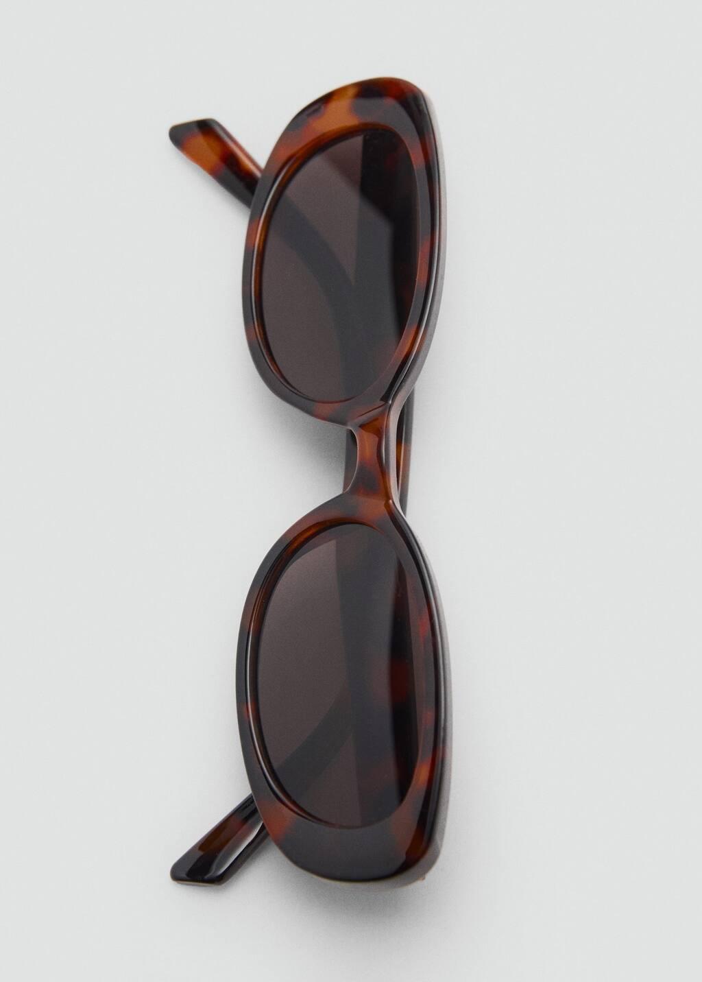 Brown Oval Frame Sunglasses, 0201_32, large image number 2