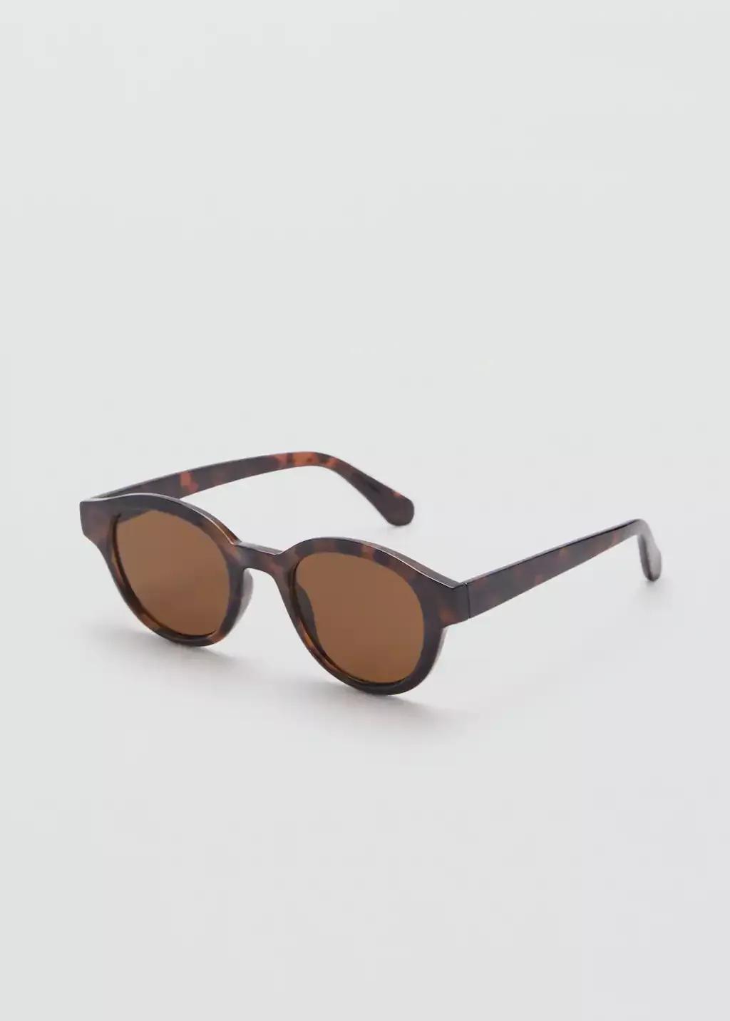 Brown Resin Frame Sunglasses, 0201_32, large image number 0