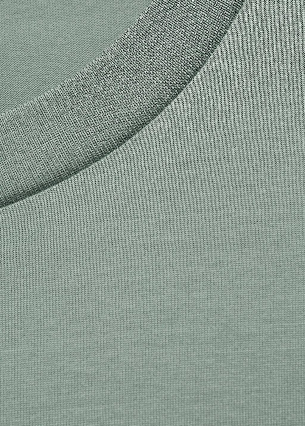 GREEN 100% cotton T-shirt regular fit, , large image number 5