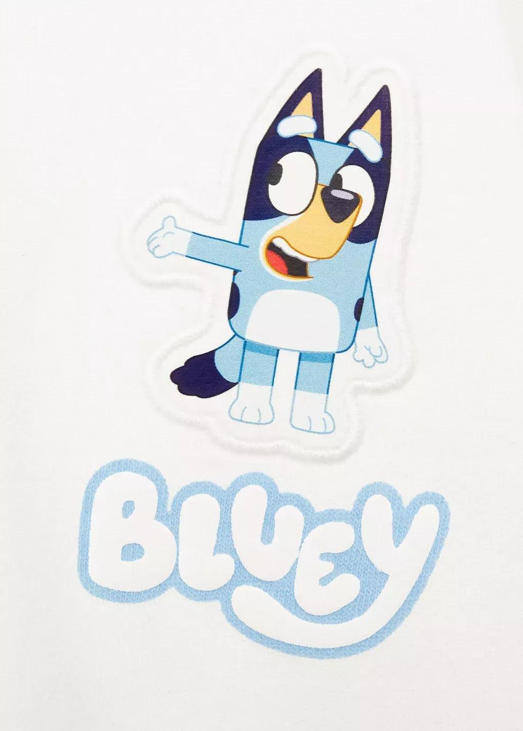 White Bluey-Print Sweatshirt, , large image number 2