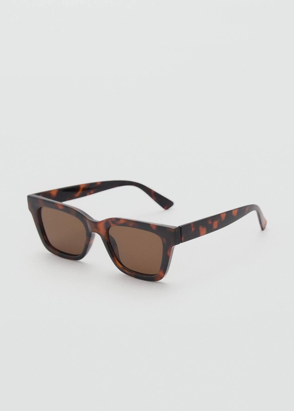 Brown Squared Frame Sunglasses, 0201_32, large image number 0
