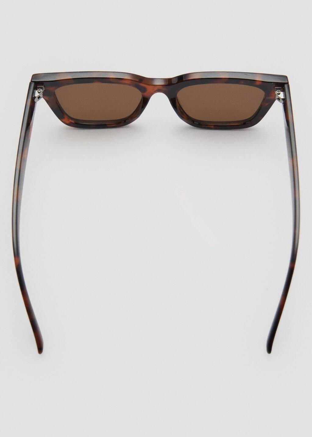 Brown Squared Frame Sunglasses, 0201_32, large image number 1