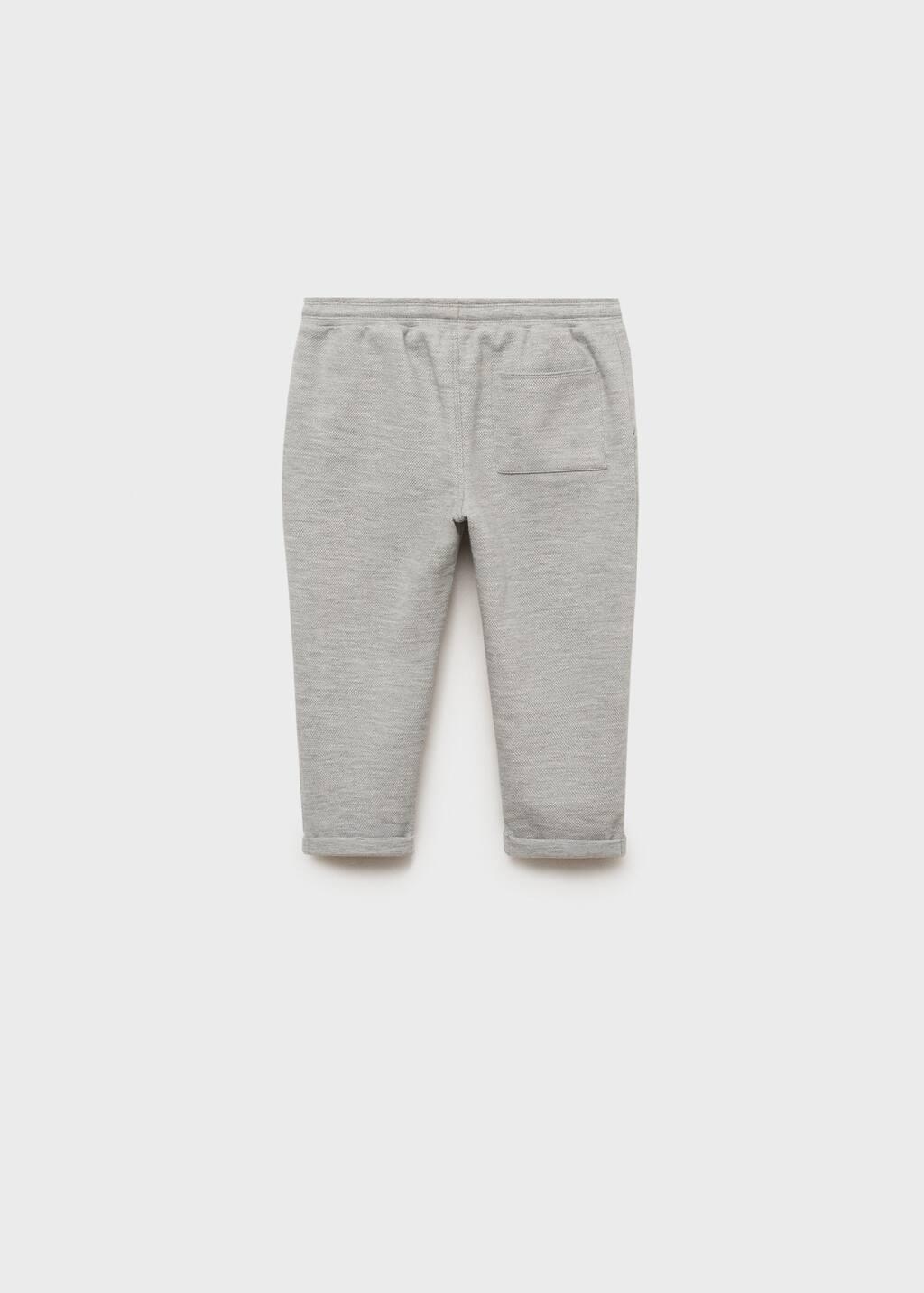 Grey Jogger Trousers, Baby Boy, , large image number 1