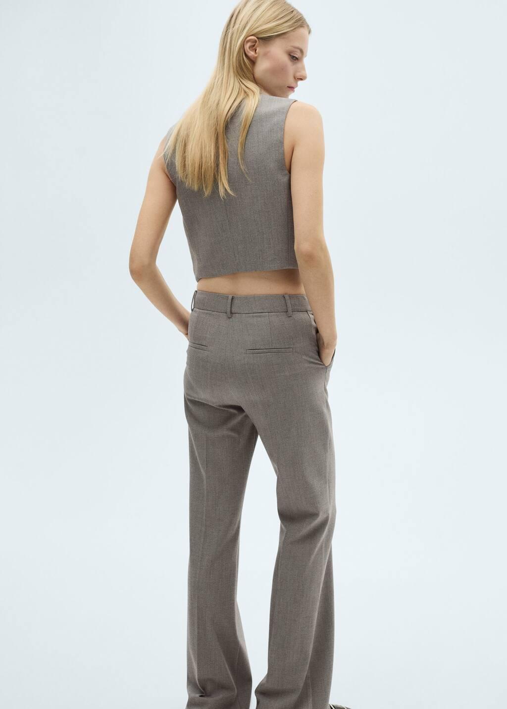Grey Blazer Suit Jacket, , large image number 5