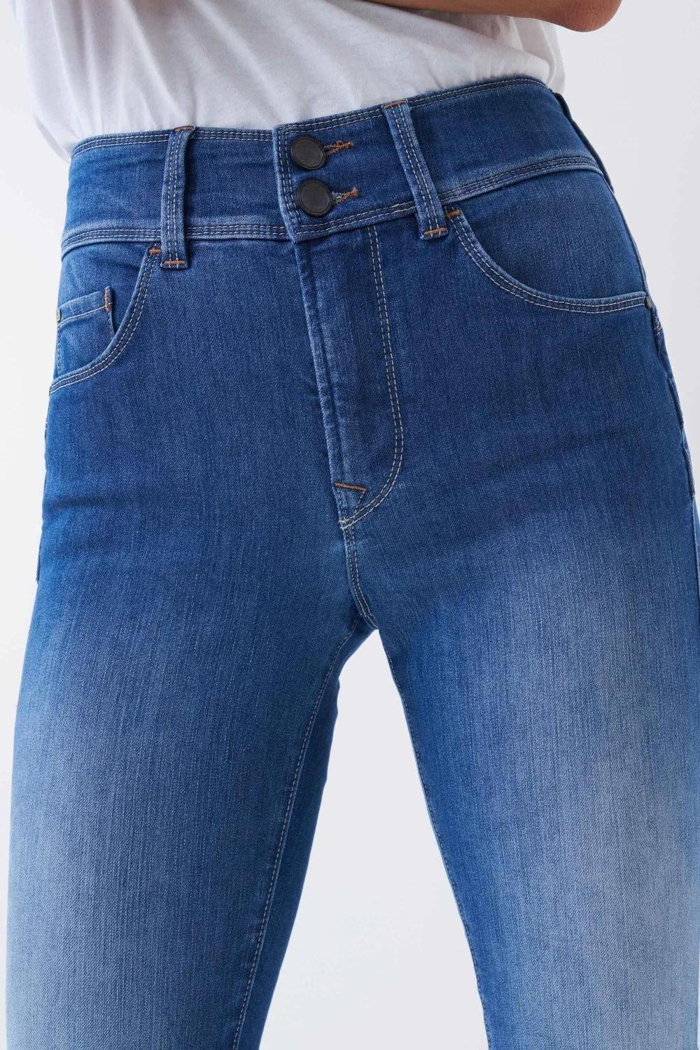 Blue Secret Push In Skinny Jeans, , large image number 9