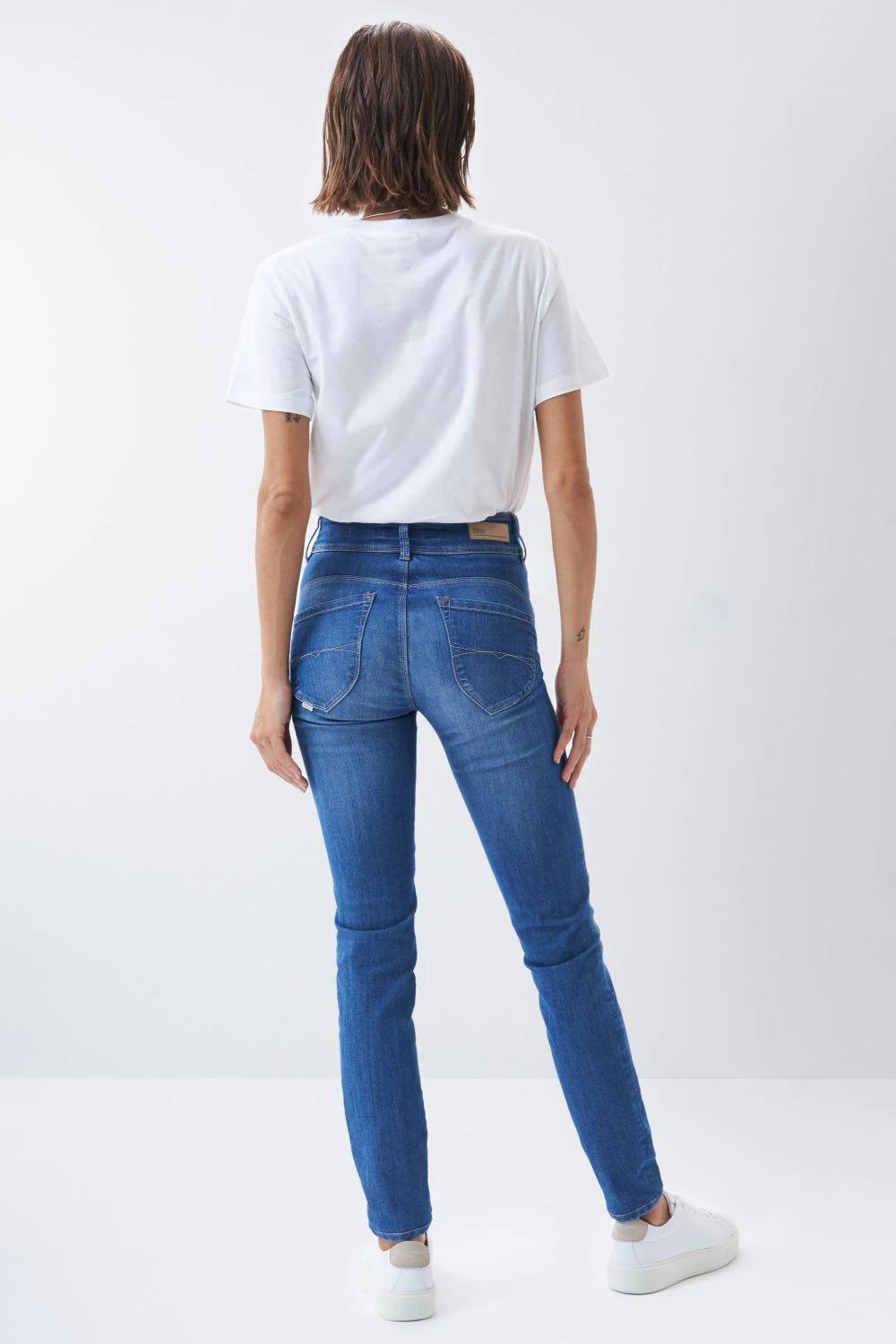 Blue Secret Push In Skinny Jeans, , large image number 12
