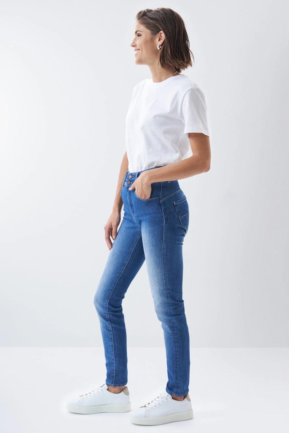 Secret Push In Skinny Jeans, Blue, large image number 3
