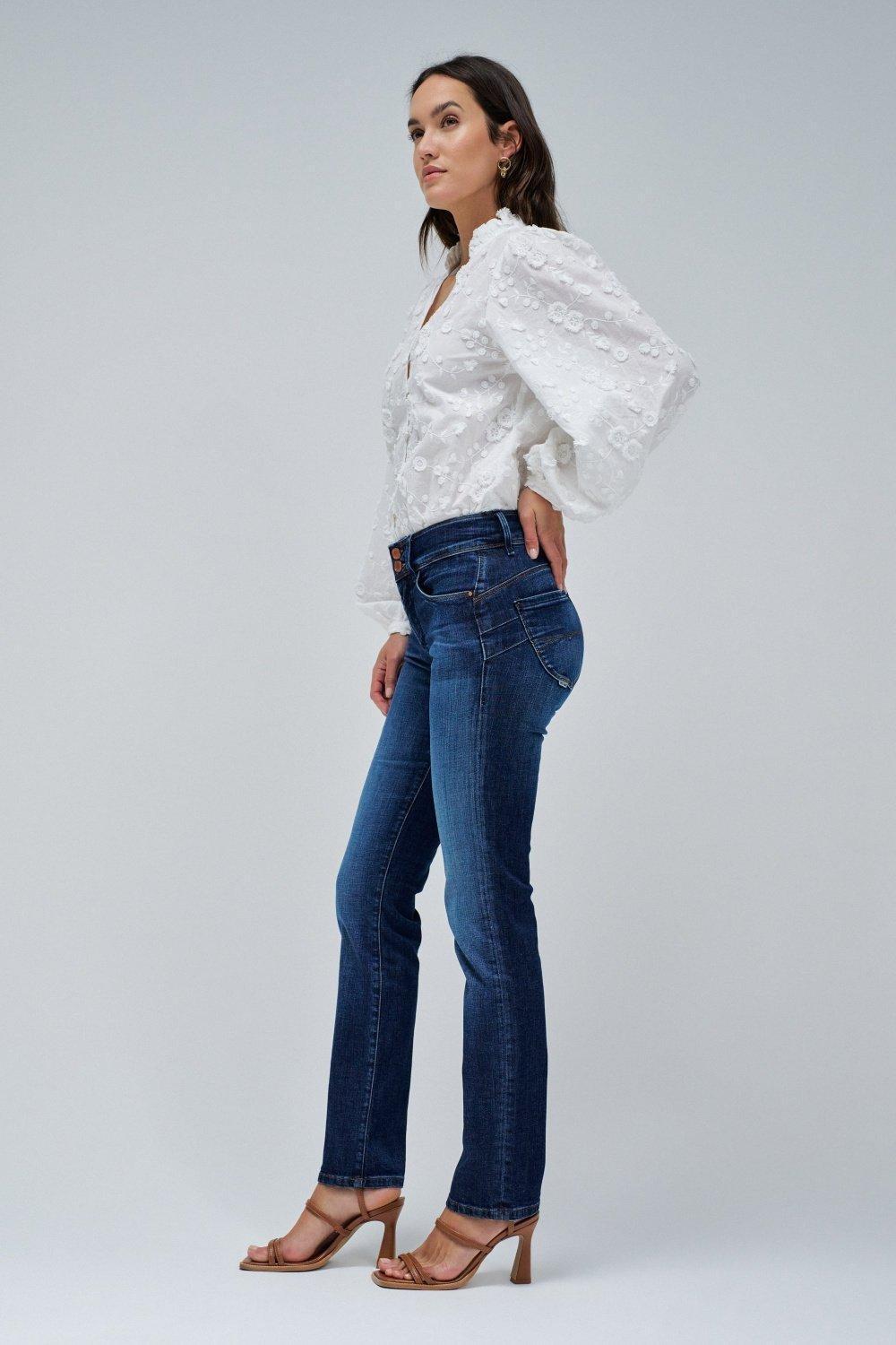 Blue ed Denim Slim Jeans, Blue, large image number 14
