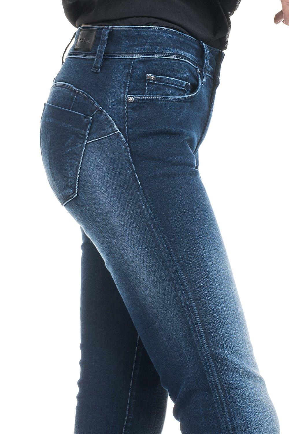 Blue Wonder Push Up Jeans, , large image number 4