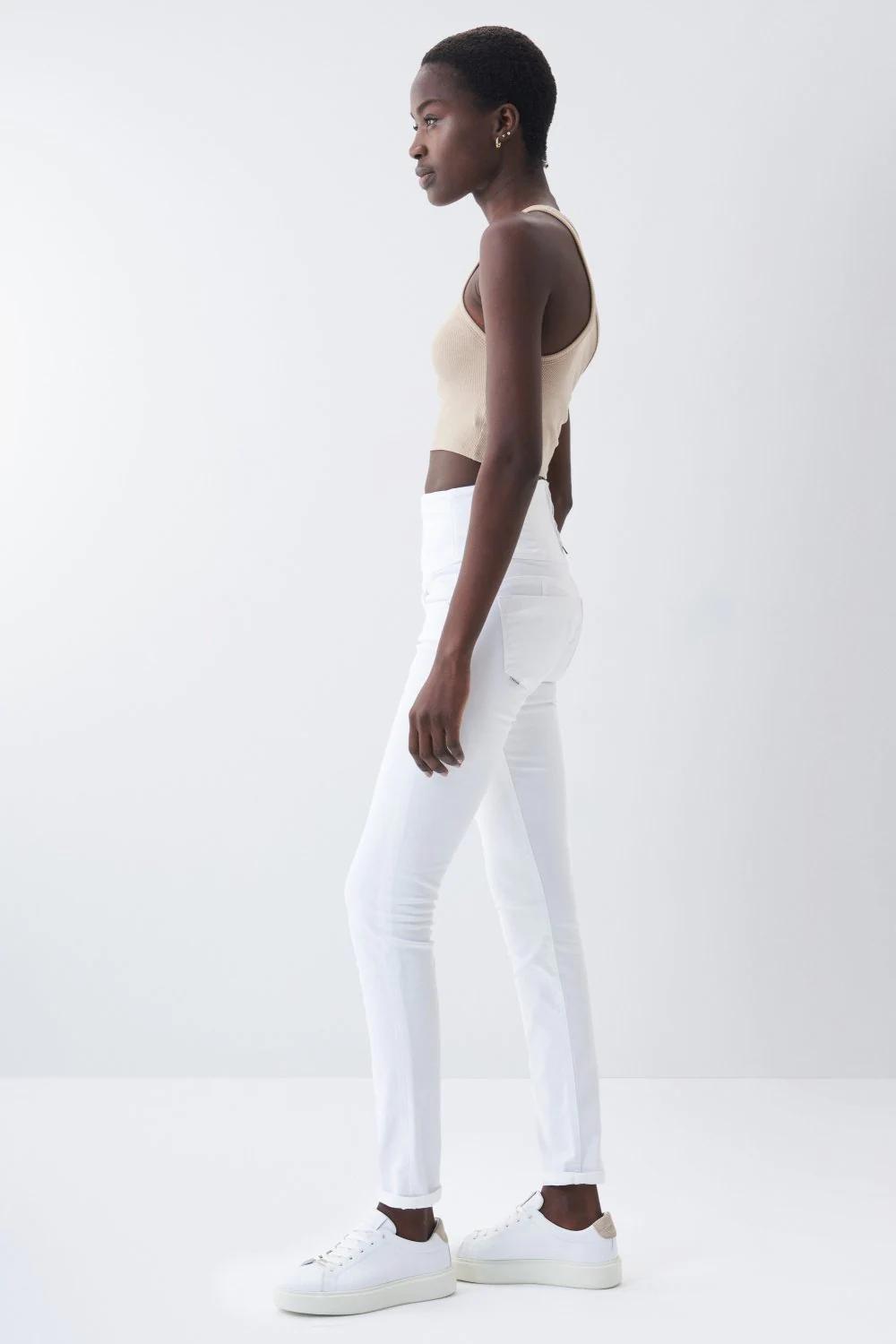 White Diva Slim Slimming Jeans, , large image number 11