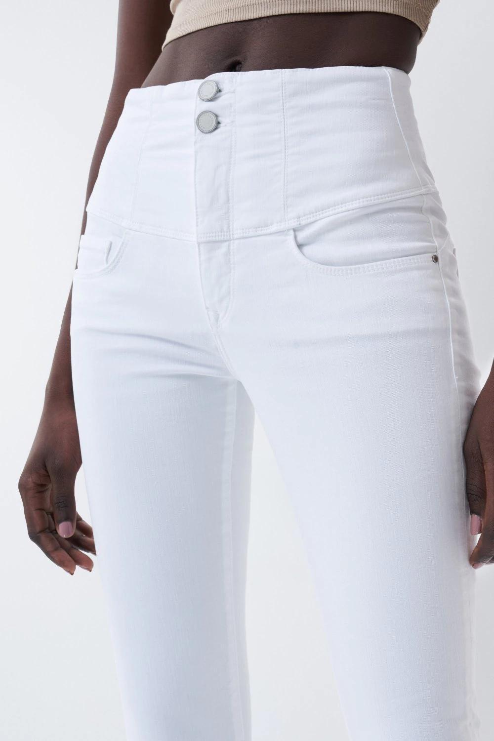 Salsa Jeans - White Diva Slim Slimming Jeans