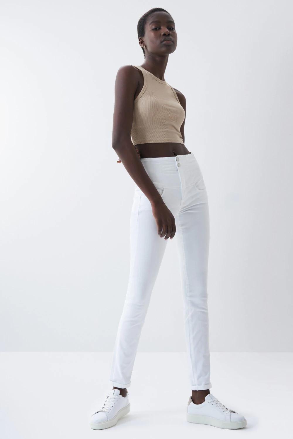 Salsa Jeans - White Diva Slim Slimming Jeans