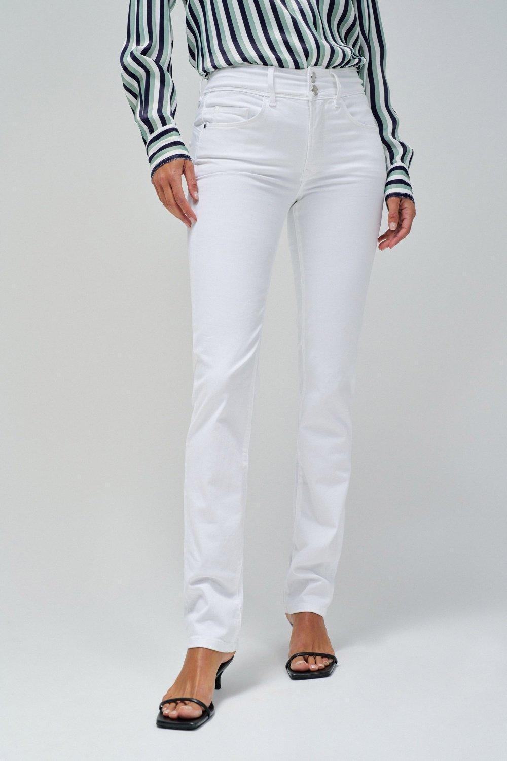 Salsa Jeans - White Secret Push In Slim Jeans, Women