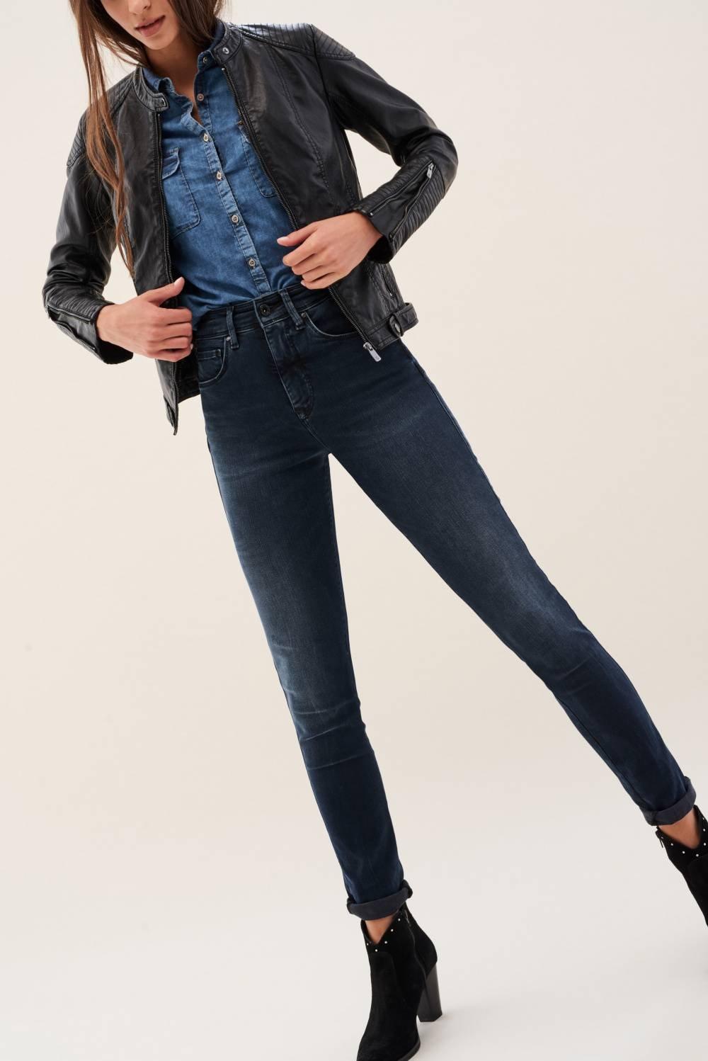 Blue Push In Jeans, , large image number 1