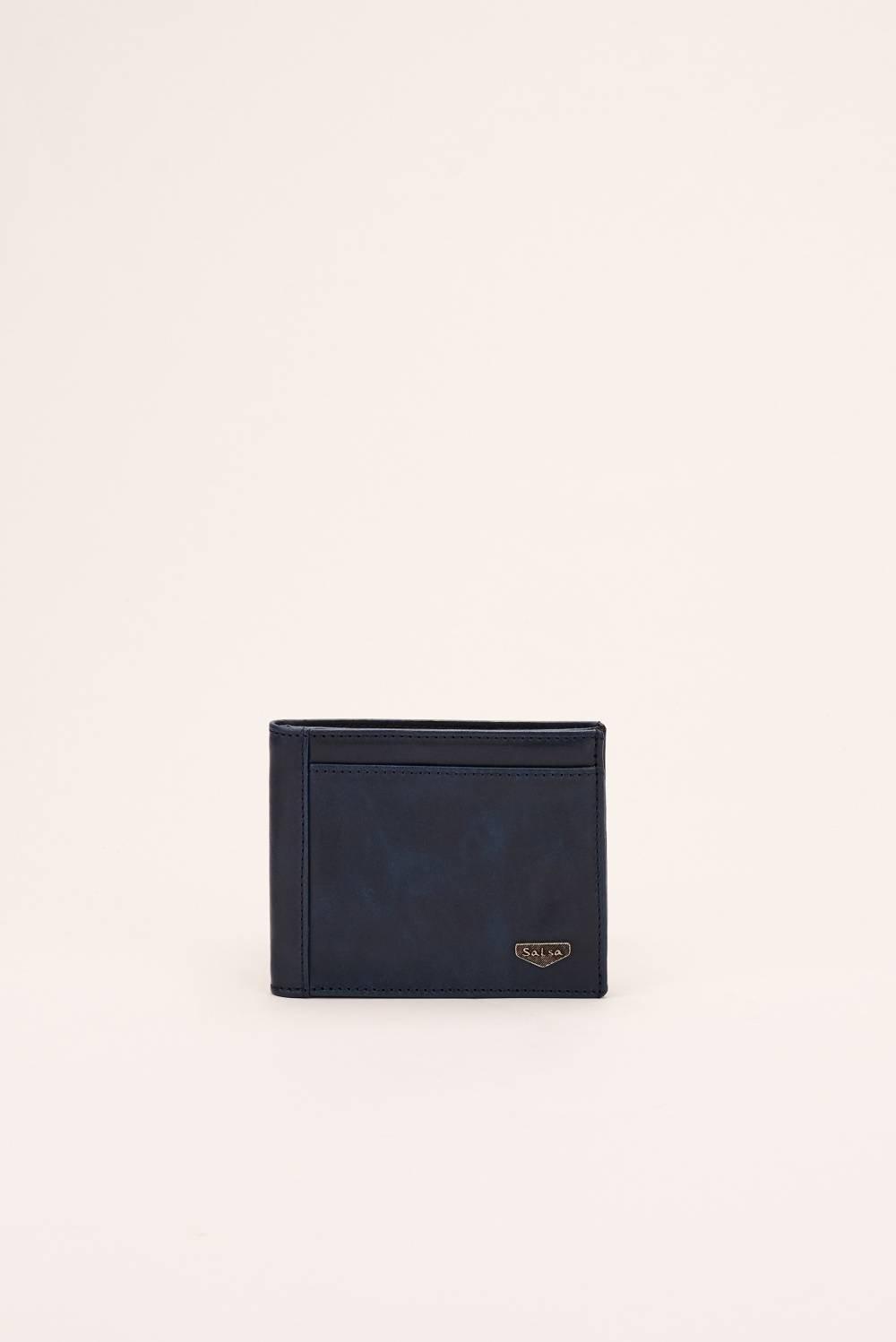Blue Leather Purse, Men, , large image number 1