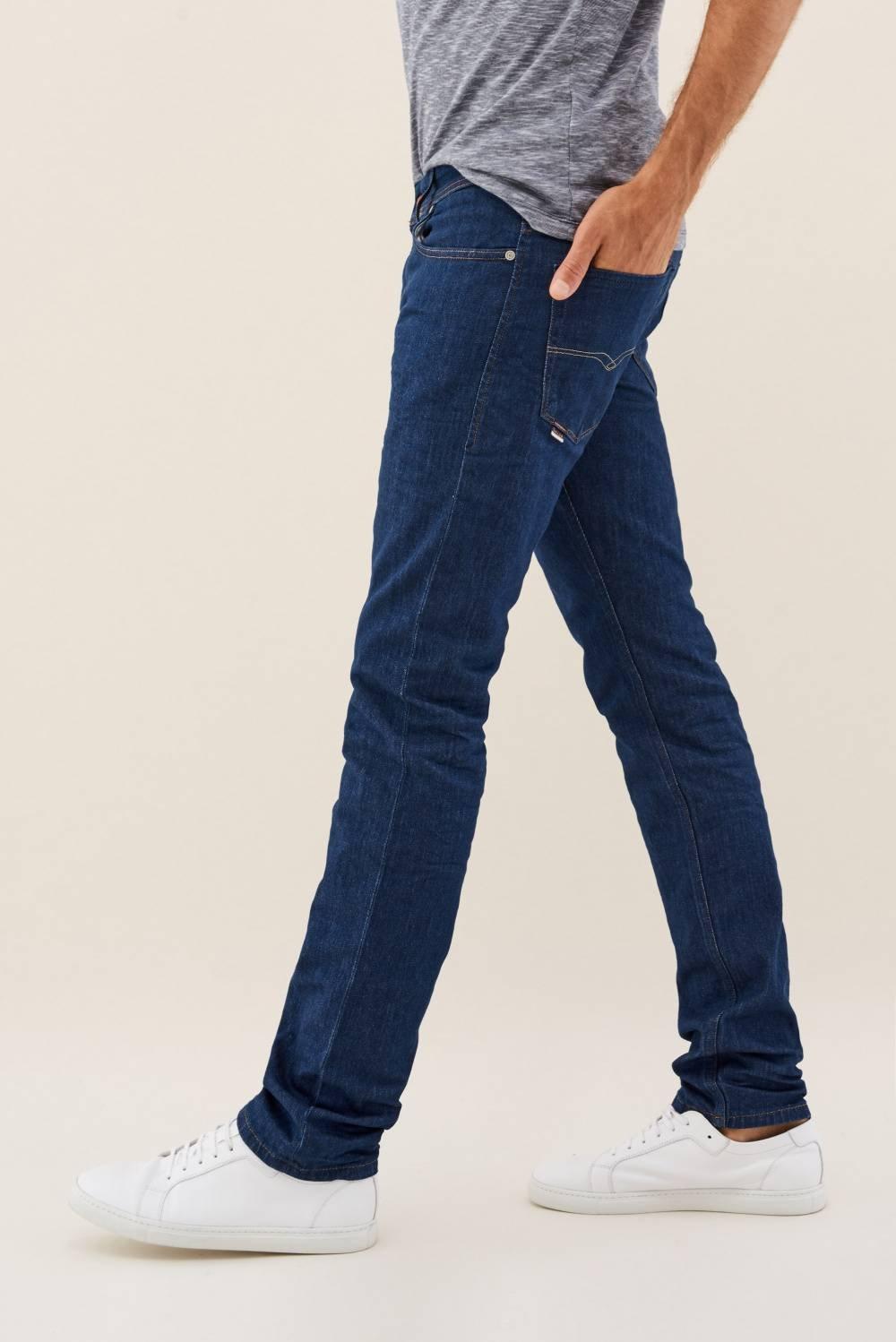Blue Lima Tapered Jeans, , large image number 2