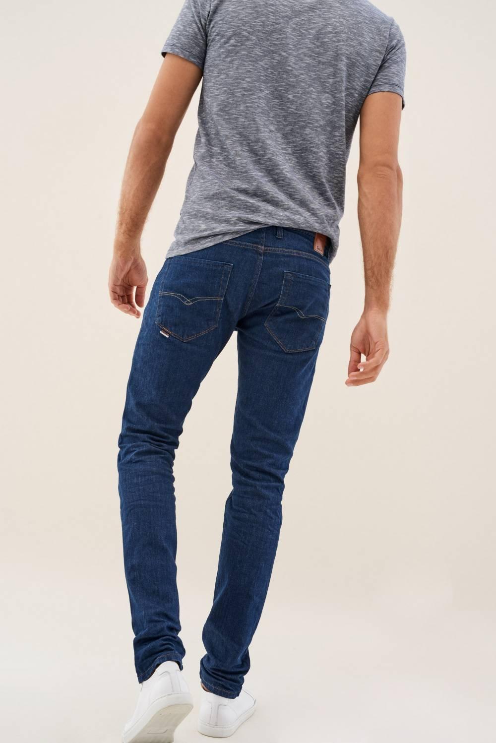Blue Lima Tapered Jeans, , large image number 3