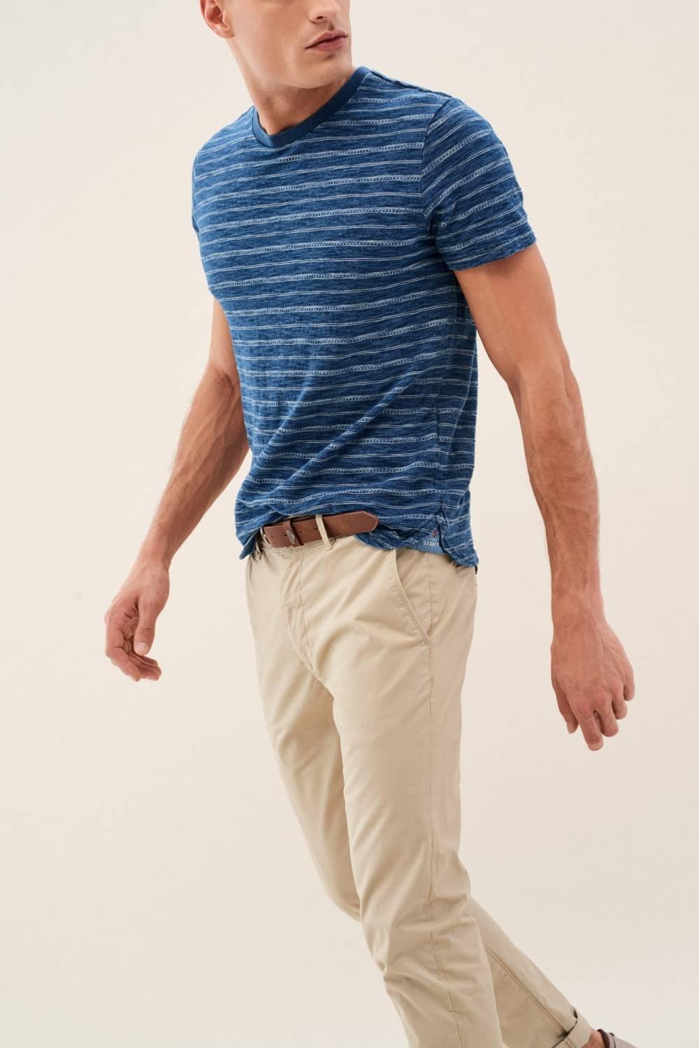 Beige Andy Slim Chinos, Camel, large image number 2