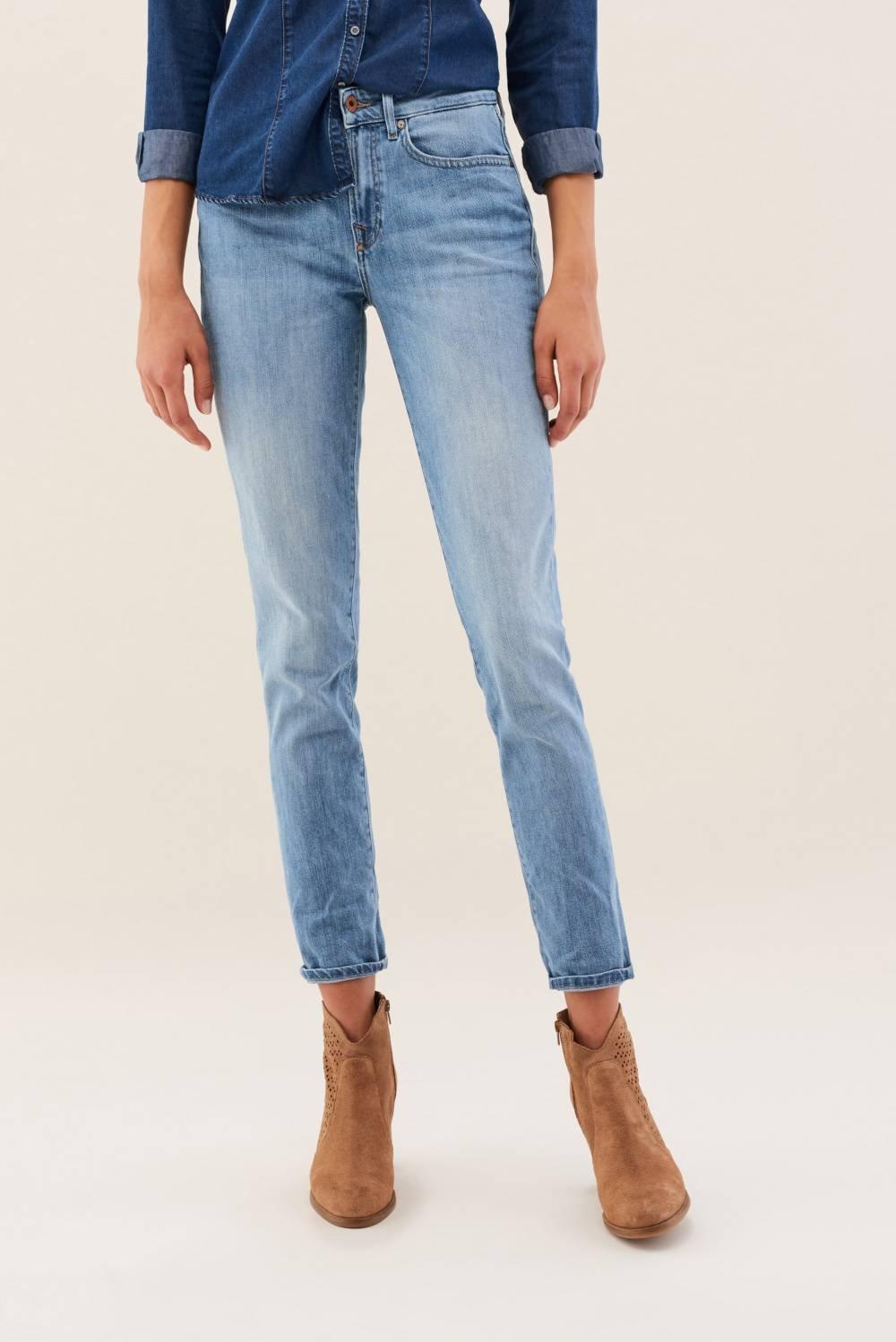 Blue Slimming It Jeans, , large image number 0