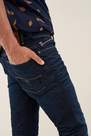 Salsa Jeans - Blue Slender Slim Carrot Jeans With Ribbing On Sides, Men