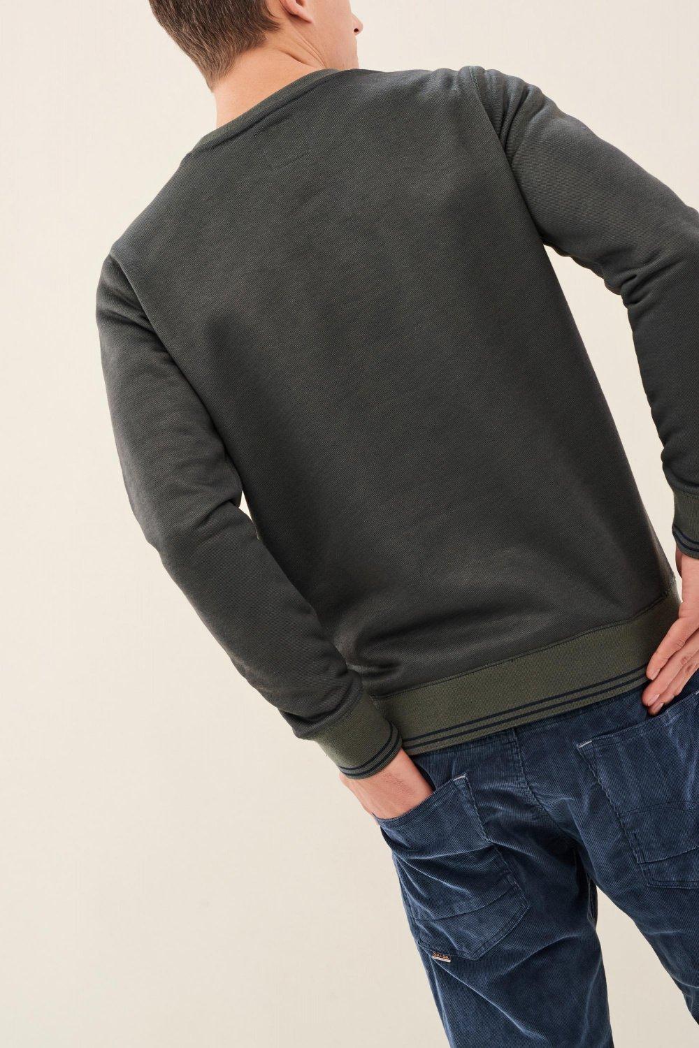 Green Regular Fit Shirt With Label, Men, , large image number 3