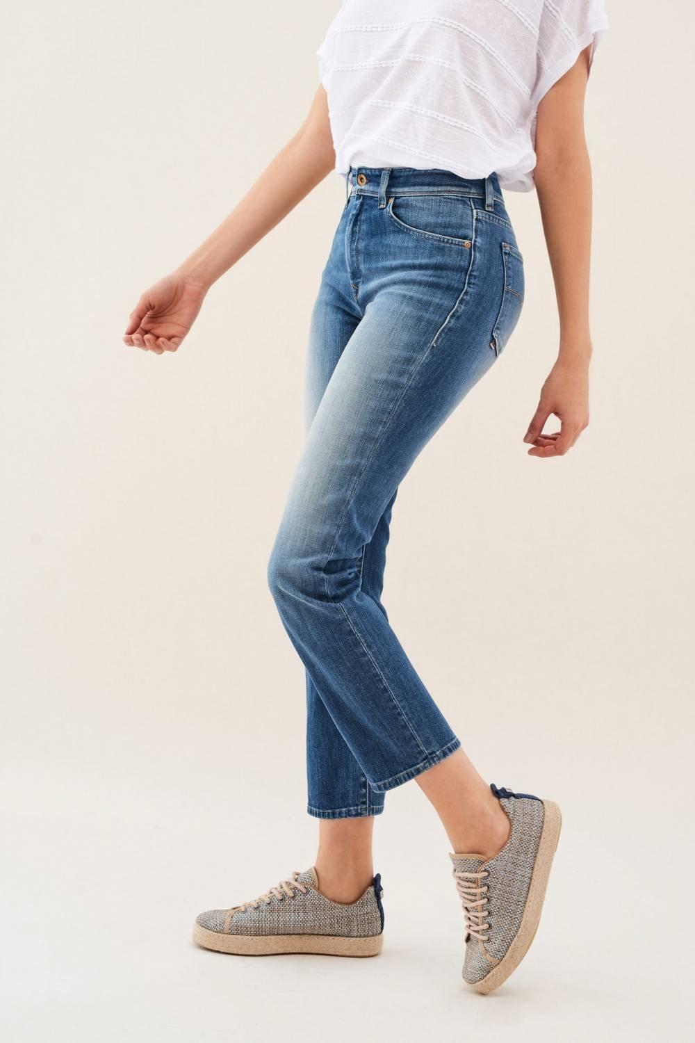 Blue Cigarette Washed Jeans, , large image number 2