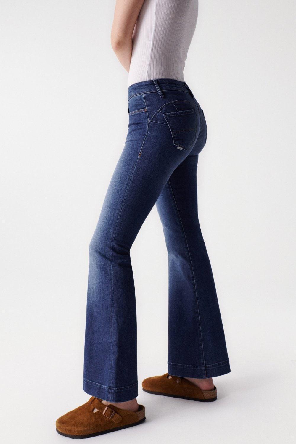 Salsa Jeans Blue Wonder Push Up Flare Jeans