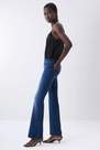 Salsa Jeans - بنطلون جينز أزرق داكن من الدنيم للنساء