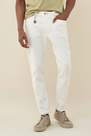 Salsa Jeans - White Loose Twisted Stitching Slim Jeans