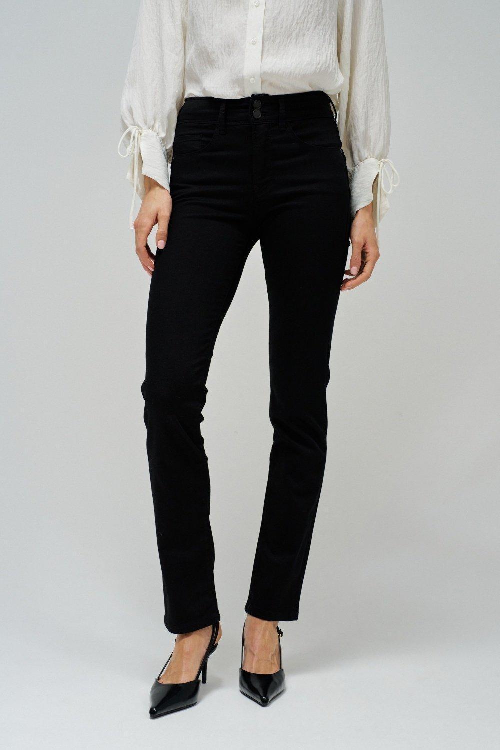 Salsa Jeans - Black Push In Secret Slim True Black Jeans