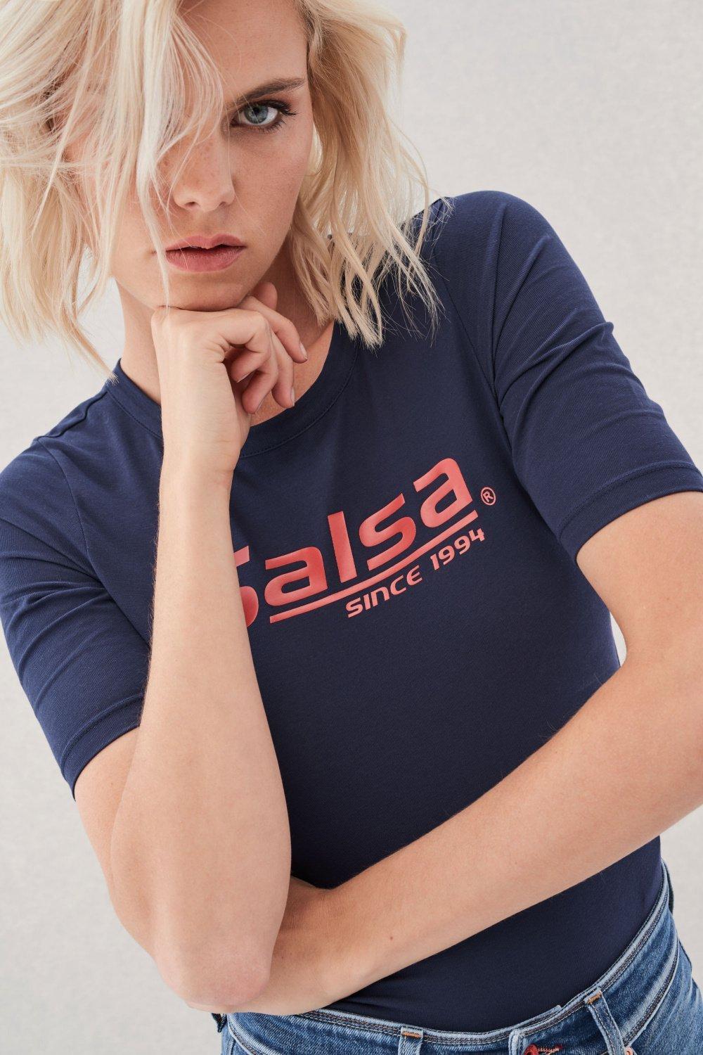 Blue Branded T-Shirt, , large image number 3