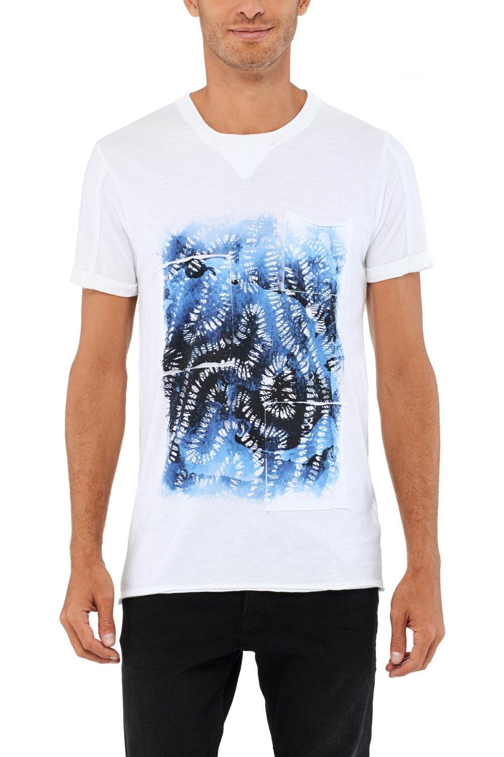 White Round Neck T-Shirt, , large image number 1