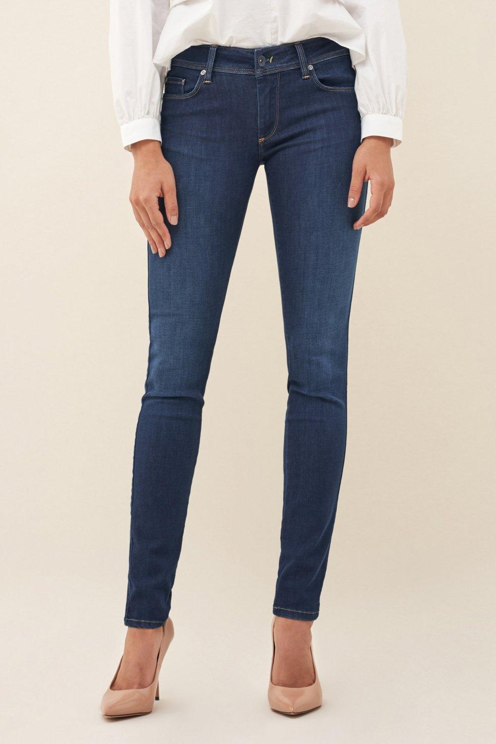 Blue Push-Up Wonder Skinny 2Go Jeans, , large image number 0