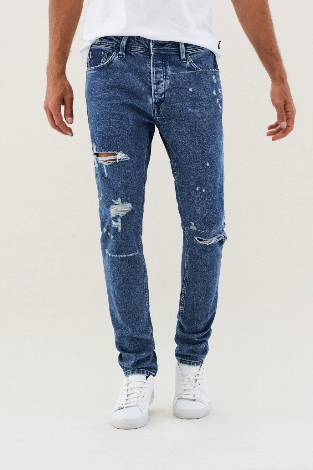 Blue Denim Pants, , large image number 0