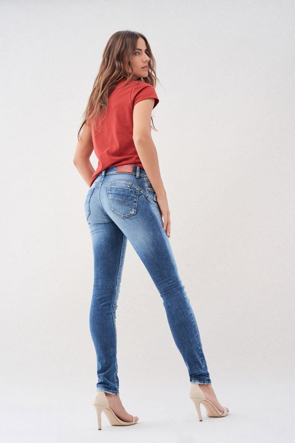 Salsa Jeans Blue Slim Wonder Push Up Jeans