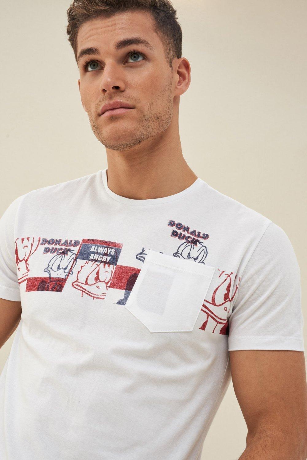 White Donald t-shirt, , large image number 4