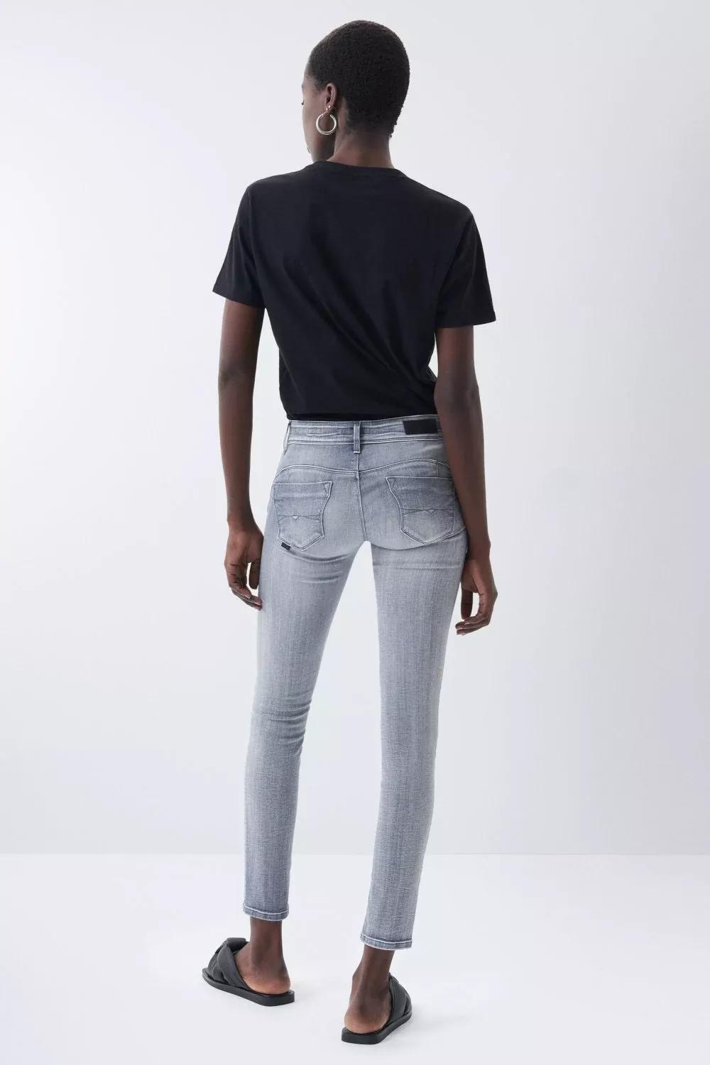 Salsa Jeans - Gray Push Up Wonder Skinny Jeans