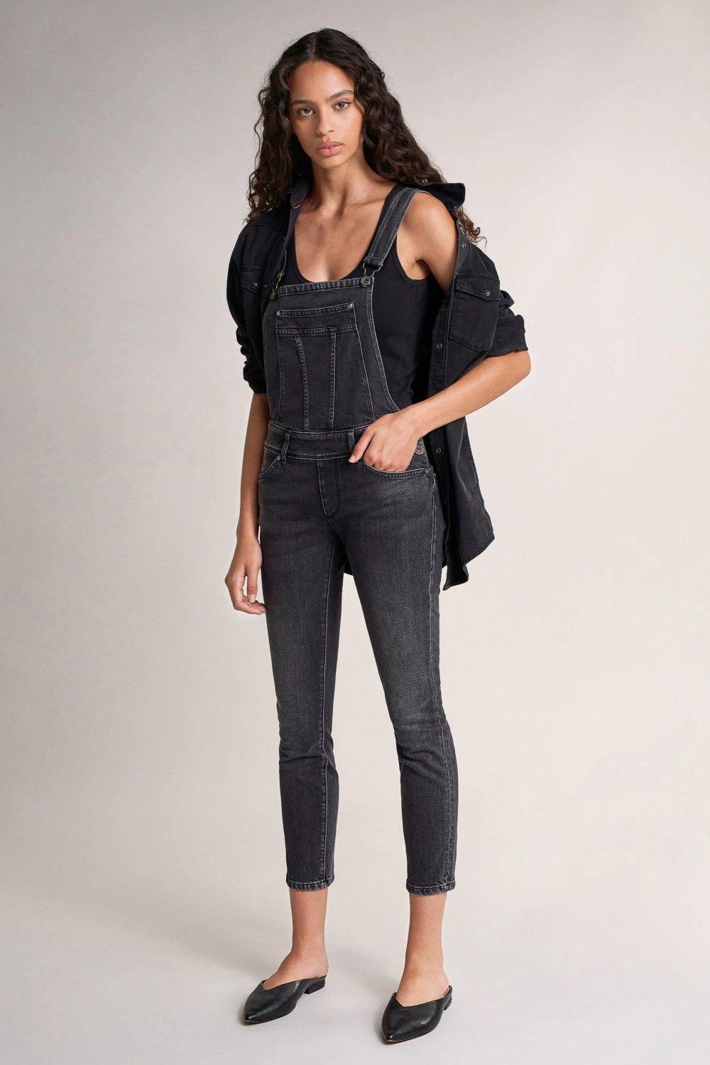 Black Push Up Capri Jumpsuit, , large image number 5