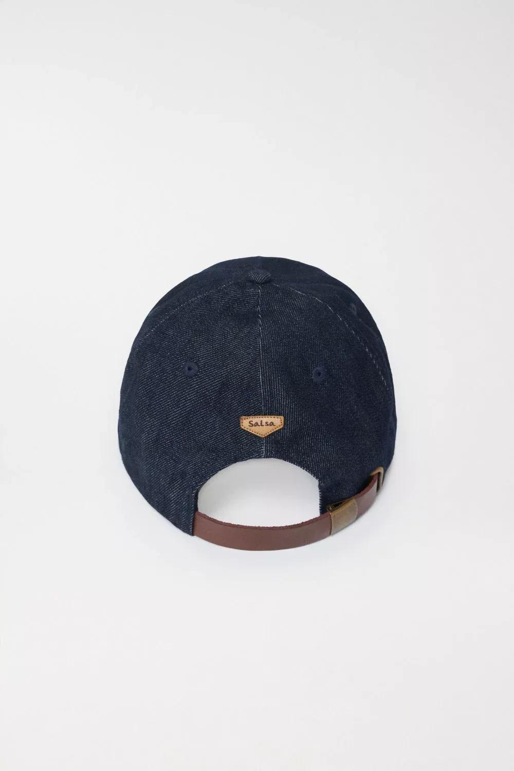 Blue Denim Branded Cap, Men, , large image number 3