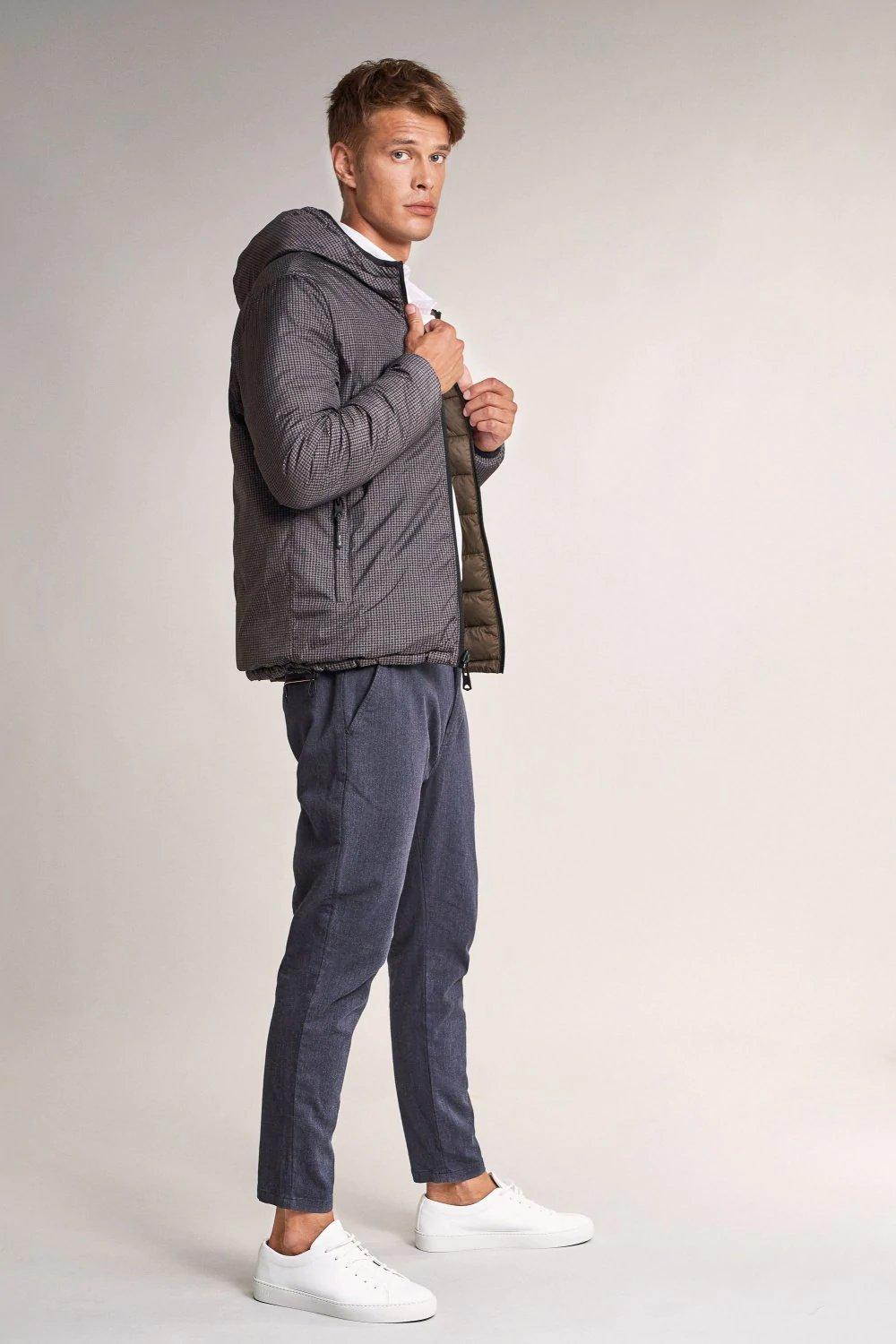 Green Waterproof Short Puffer Jacket, , large image number 3