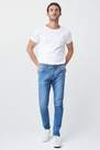 Salsa Jeans - Blue S-Resist Clash Skinny Jeans With Graphene