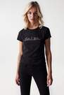 Salsa Jeans - Black Printed T-Shirt