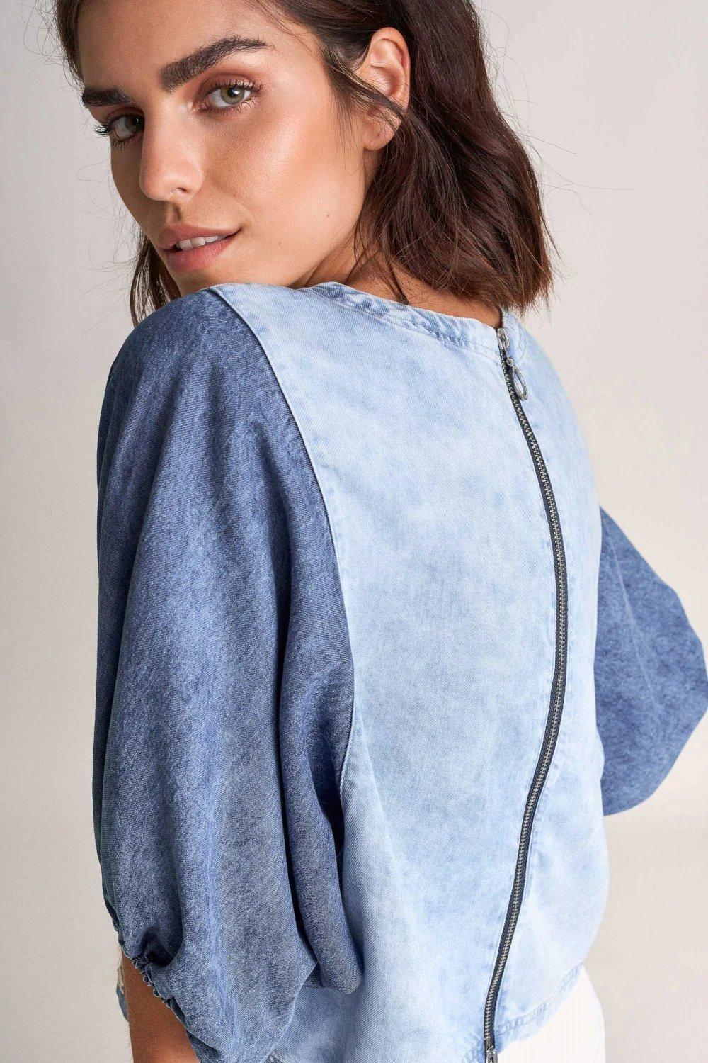 Blue Premium Blue Capsule Collection Tunic, , large image number 1