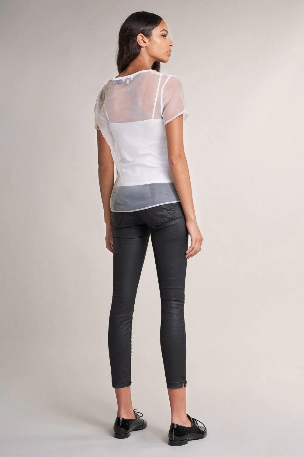 Beige Premium Transparent T-Shirt, , large image number 3