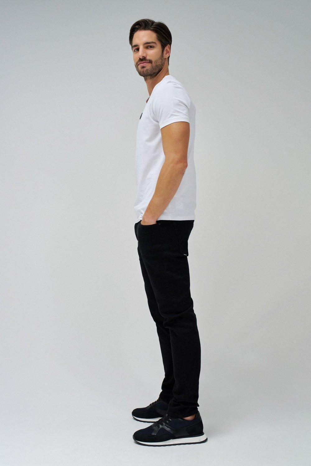 Solid Basic T-Shirt&nbsp;, White, large image number 4