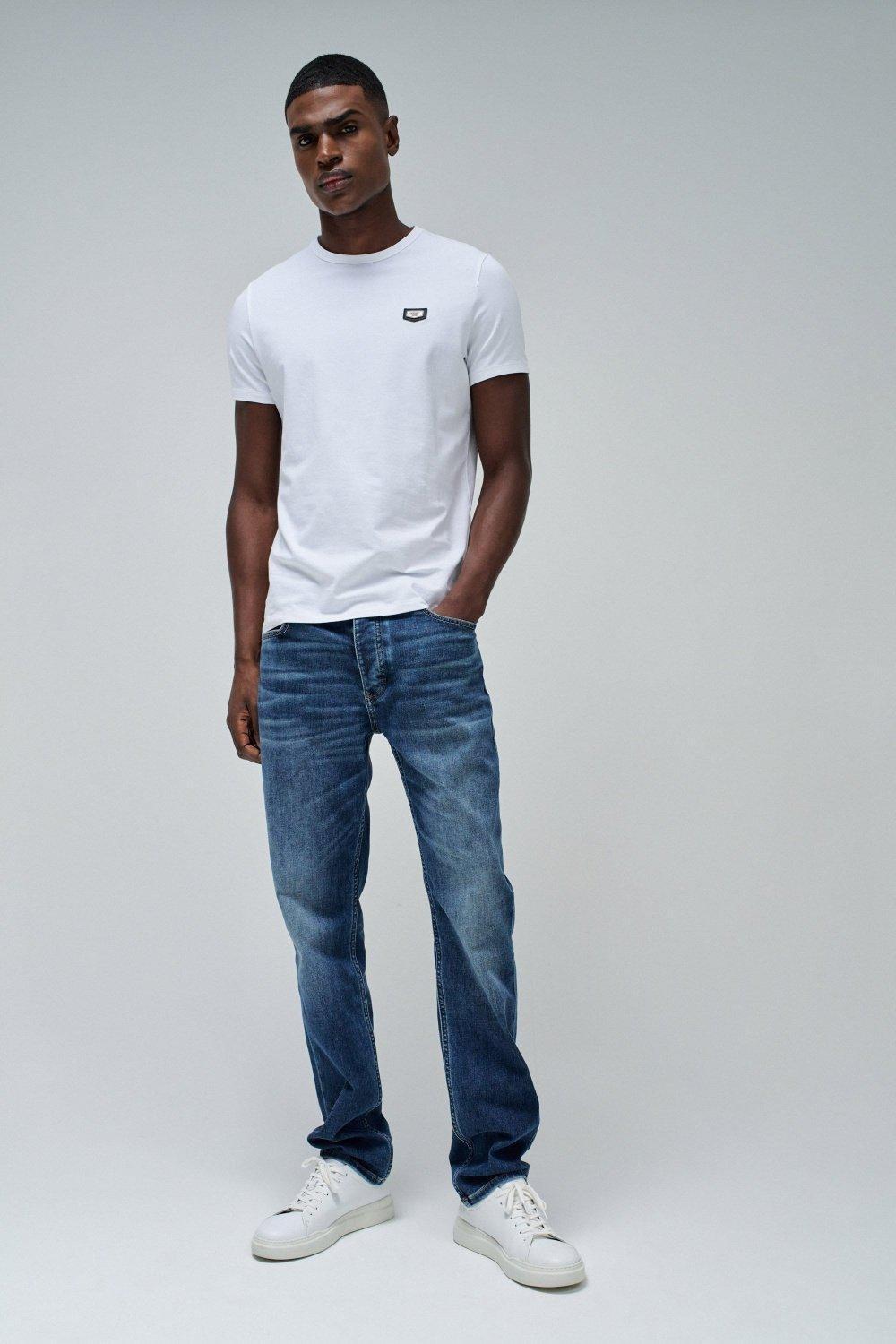 White Metal Badge T-Shirt, , large image number 5