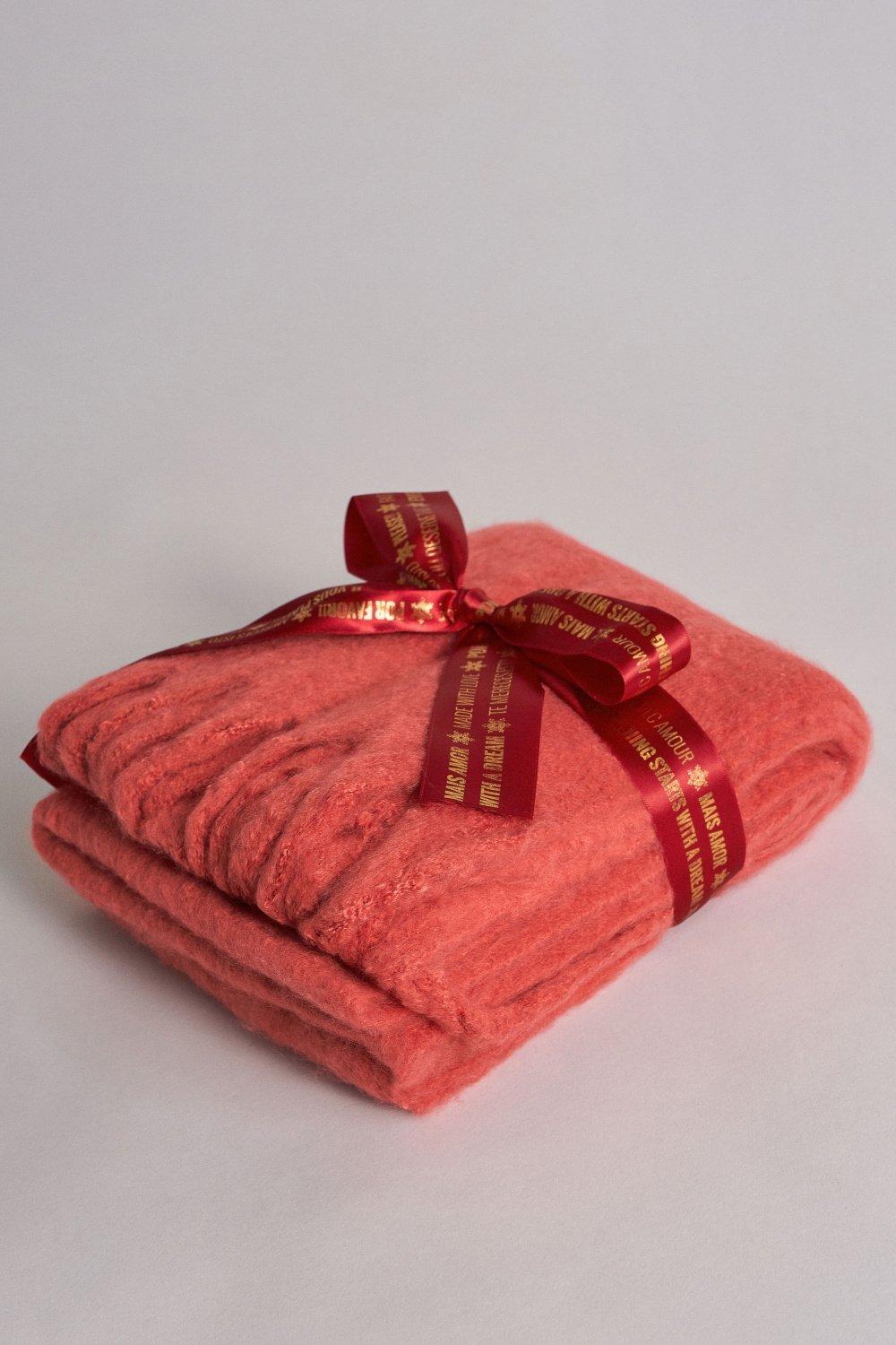 Pink Warm Fluffy Scarf, Women, , large image number 10