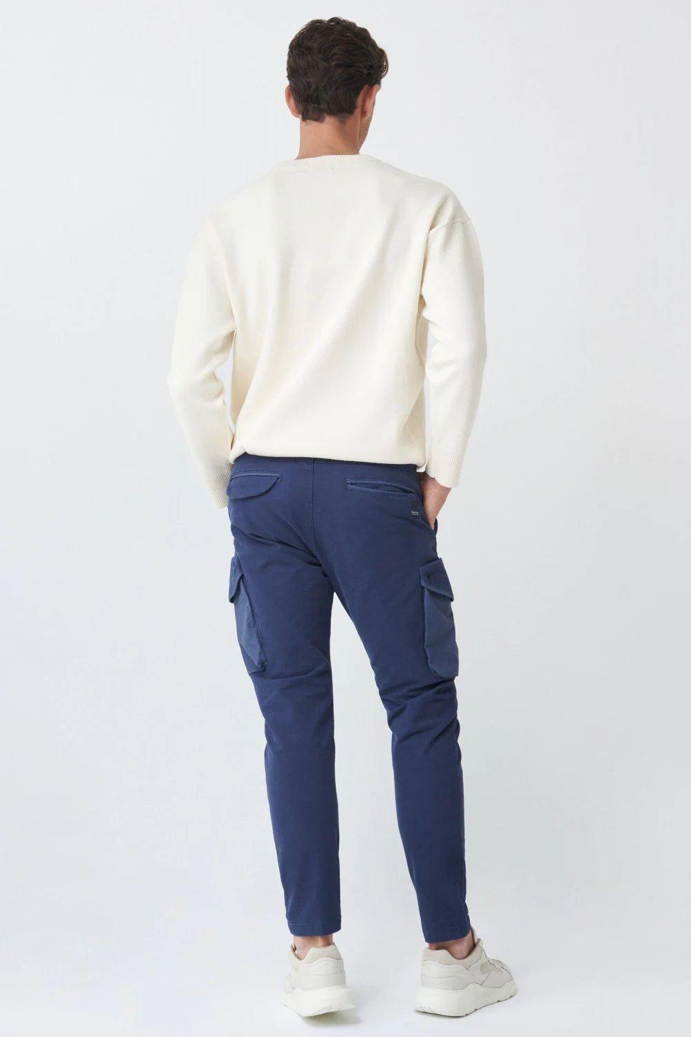 Blue Karl Loose Slim Jeans, , large image number 3
