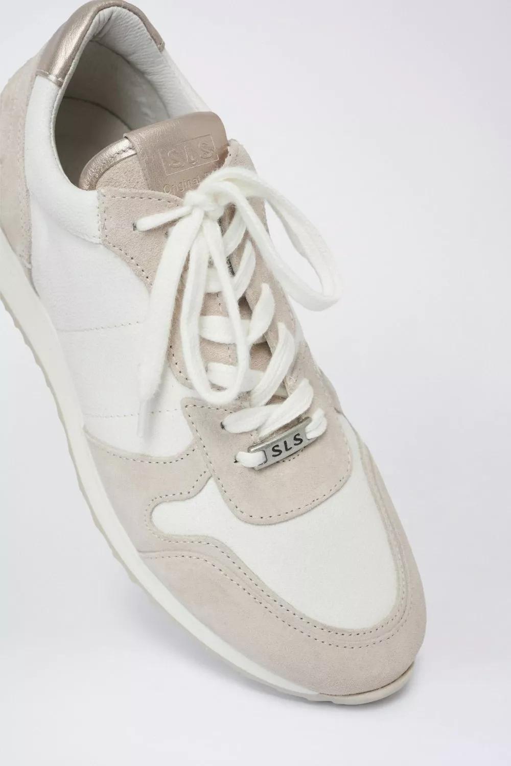 Beige Grooved Trainer, , large image number 3